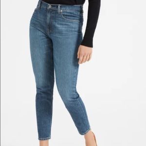 Everlane The High-Rise Skinny Jean in Mid Blue